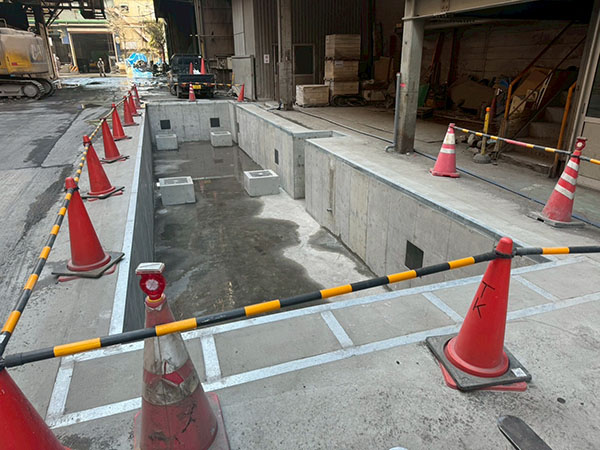 新規機械基礎改修工事